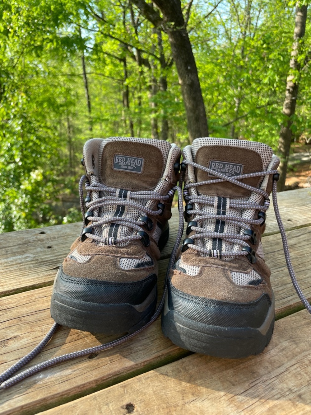 REDHEAD LS MCKINLEY HIKING BOOTS Sz 8